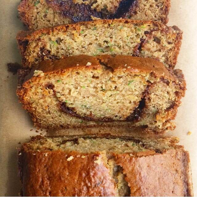 Cinnamon Swirl Zucchini Bread