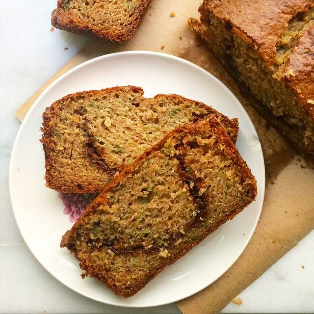 Cinnamon Swirl Zucchini Bread