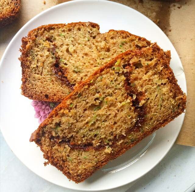 Cinnamon Swirl Zucchini Bread