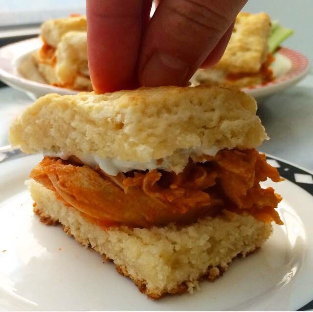 Buffalo Chicken Biscuits