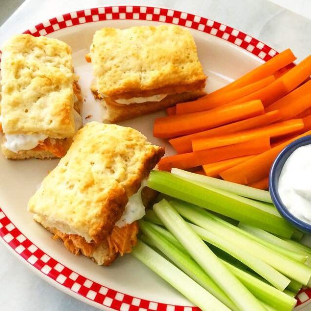 Buffalo Chicken Biscuits