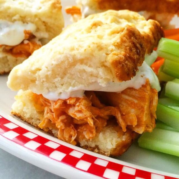 Buffalo Chicken Biscuits