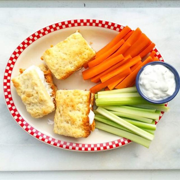 Buffalo Chicken Biscuits