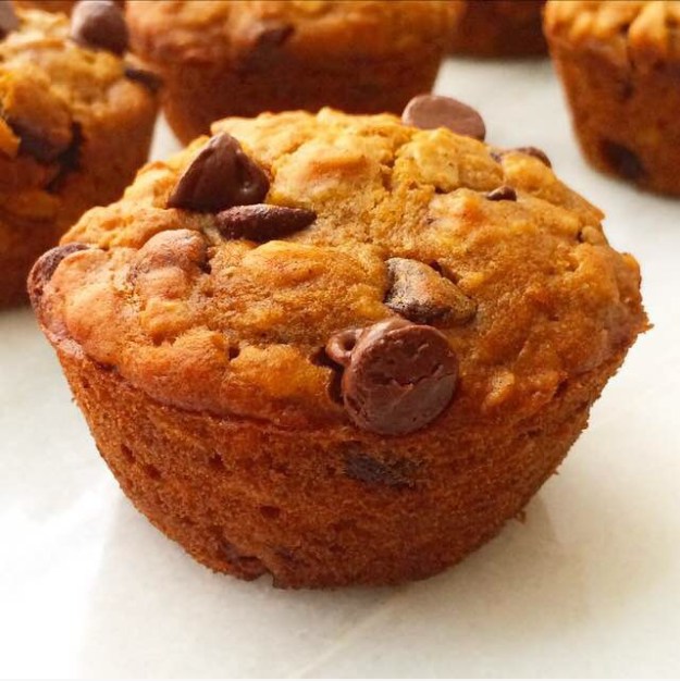 Pumpkin Oat Muffins