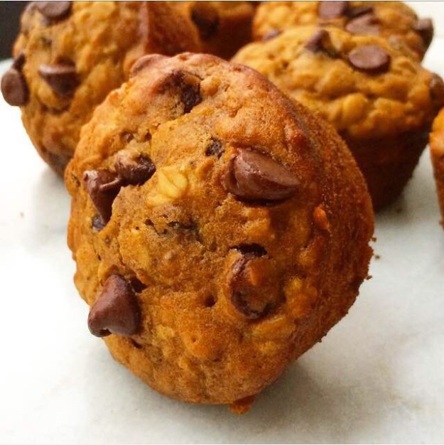 Pumpkin Oat Muffins