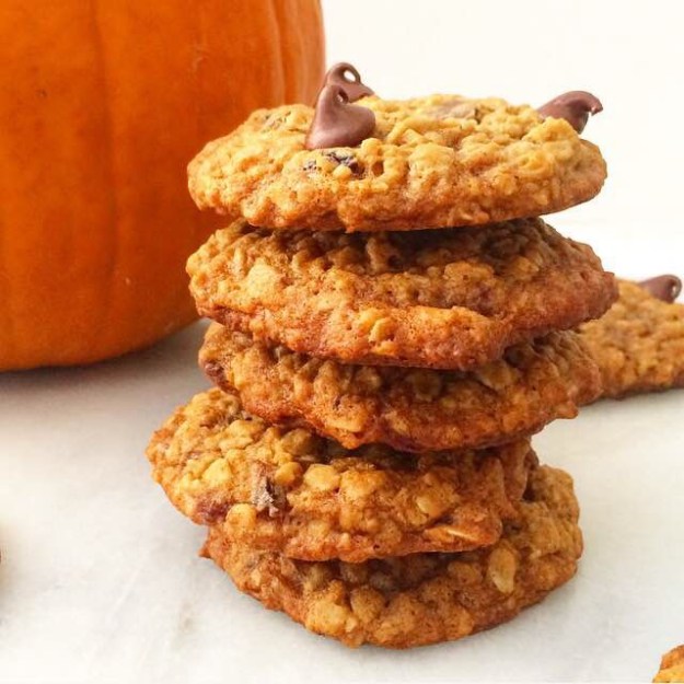 My Favorite Pumpkin Oatmeal Cookies