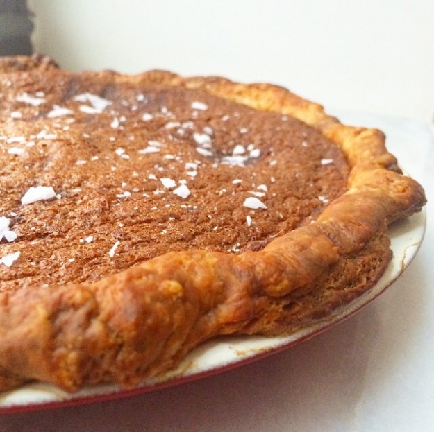 Salted Butterscotch Pie
