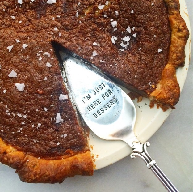 Salted Butterscotch Pie