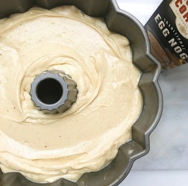 Eggnog Bundt Cake