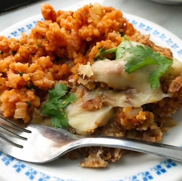 Chorizo Refried Beans & Tex-Mex Rice