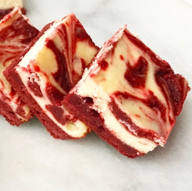 Red Velvet Cheesecake Bars