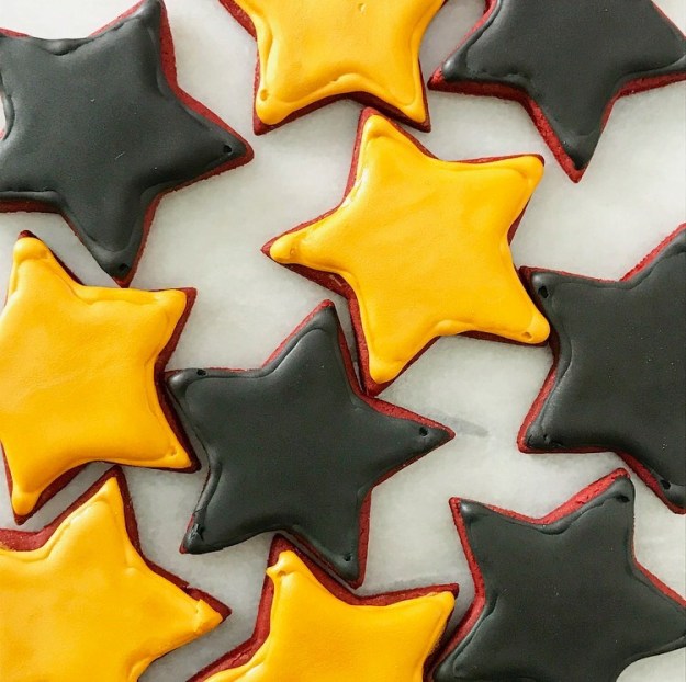 Red Velvet Cut-Out Cookies