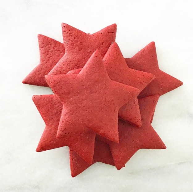 Red Velvet Cut-Out Cookies