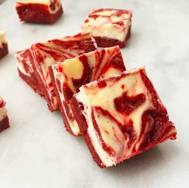 Red Velvet Cheesecake Bars