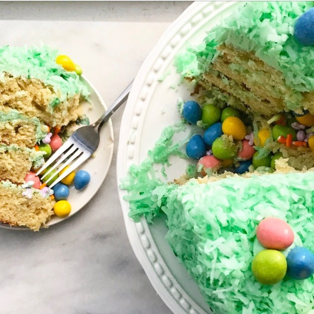 Easter Egg Hunt Cake