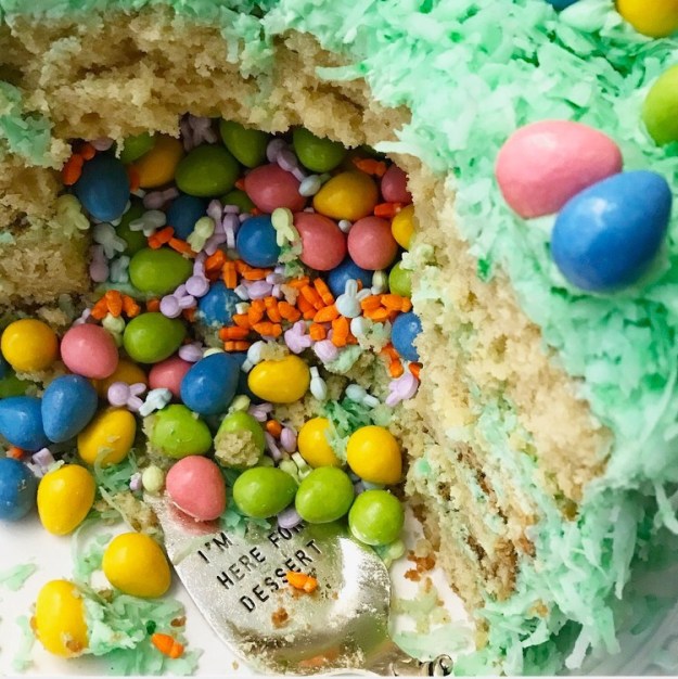 Easter Egg Hunt Cake