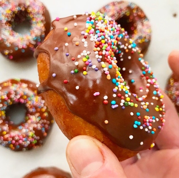 Overnight Yeast-Raised Doughnuts