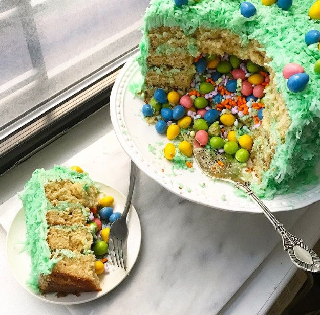 Easter Egg Hunt Cake