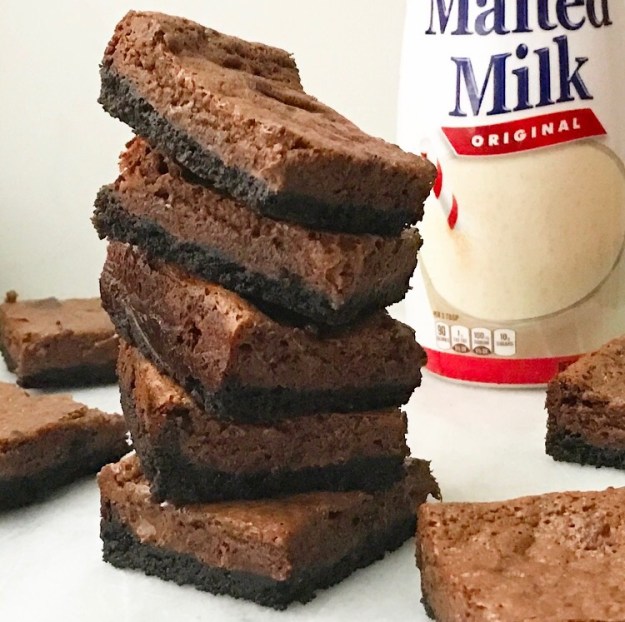 Chocolate Malt Magic Bars