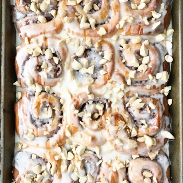 Marzipan Cinnamon Rolls