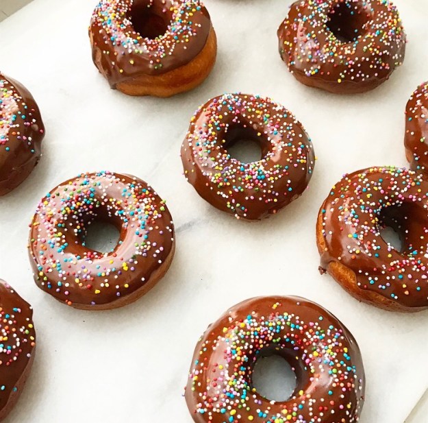 Overnight Yeast-Raised Doughnuts