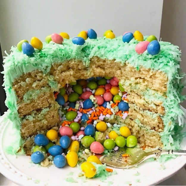 Easter Egg Hunt Cake