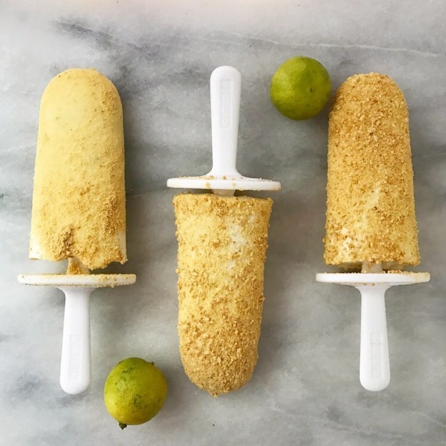 Key Lime Pie Popsicles