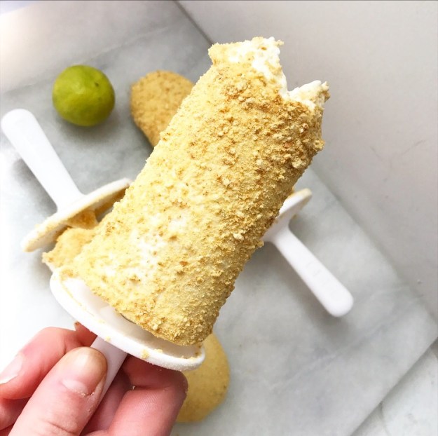 Key Lime Pie Popsicles