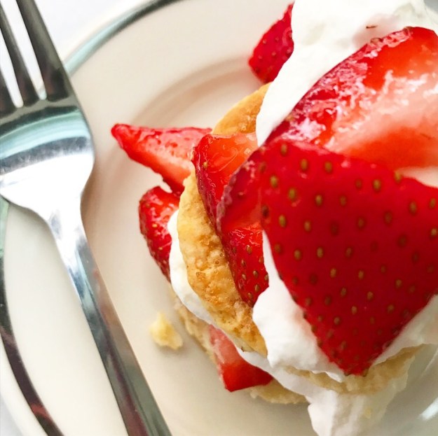 Brown Butter Strawberry Shortcakes