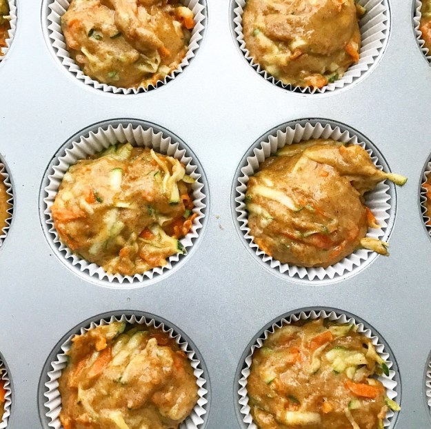 Carrot-Zucchini Muffins