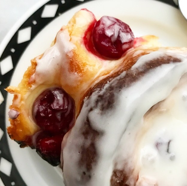 Sour Cherry Sweet Rolls