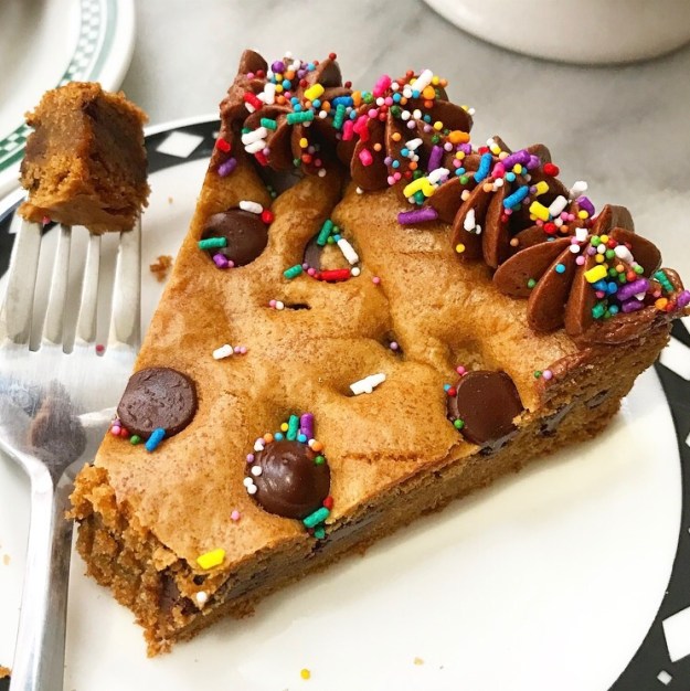 Brown Butter Chocolate Chip Cookie Cake