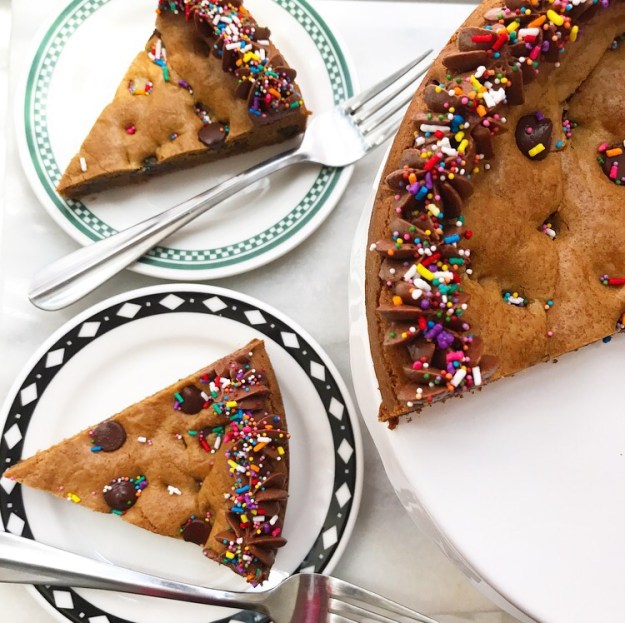 Brown Butter Chocolate Chip Cookie Cake