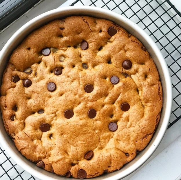 Brown Butter Chocolate Chip Cookie Cake