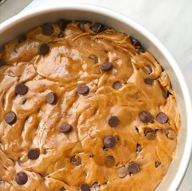 Brown Butter Chocolate Chip Cookie Cake