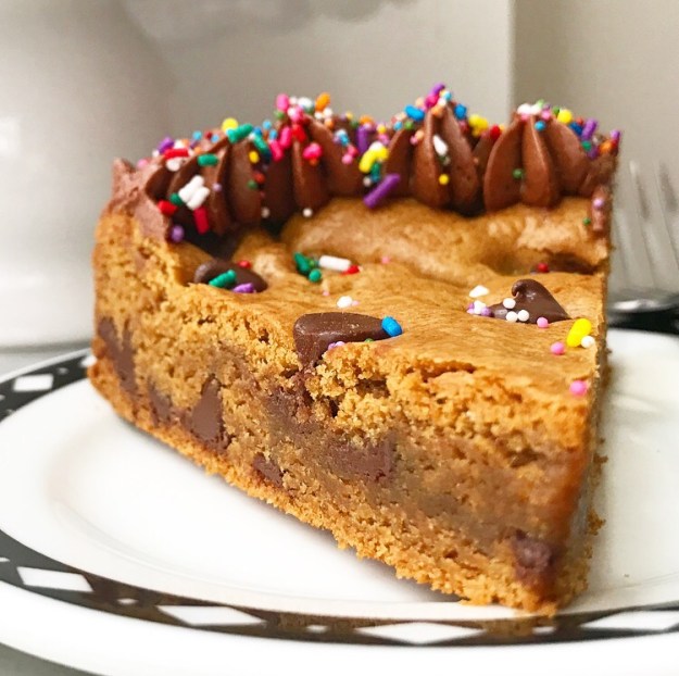 Brown Butter Chocolate Chip Cookie Cake
