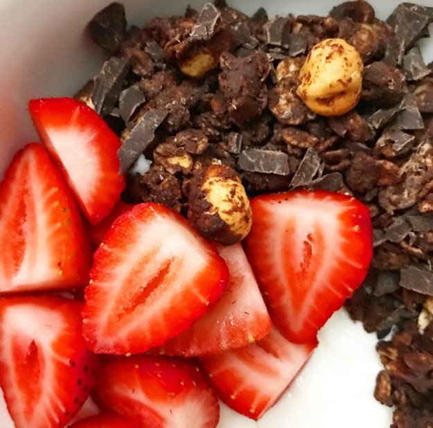 Salted Chocolate Hazelnut Granola