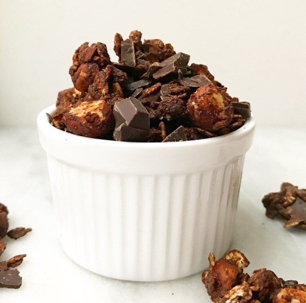 Salted Chocolate Hazelnut Granola