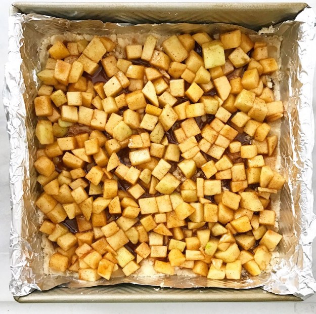 Apple Shortbread Bars