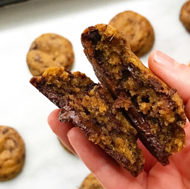 Pumpkin Chocolate Chunk Cookies {Vegan}