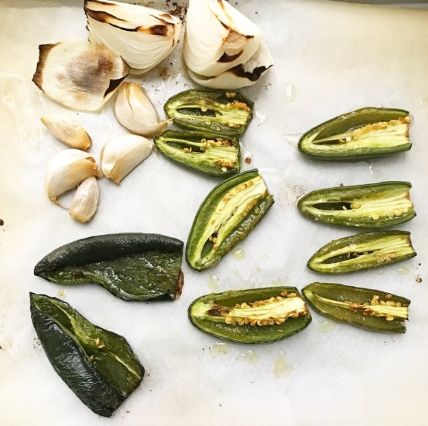 Mushroom Enchiladas with Pumpkin Seed Mole {Pipián Verde}