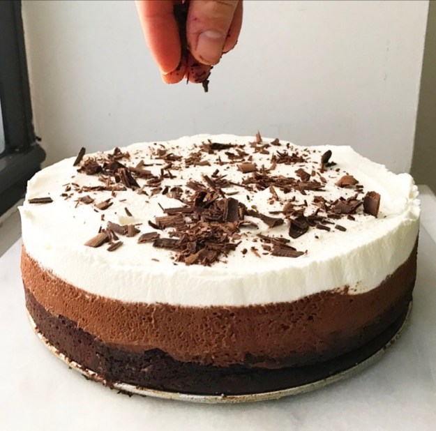 Chocolate Mousse Cake {Grain-Free}