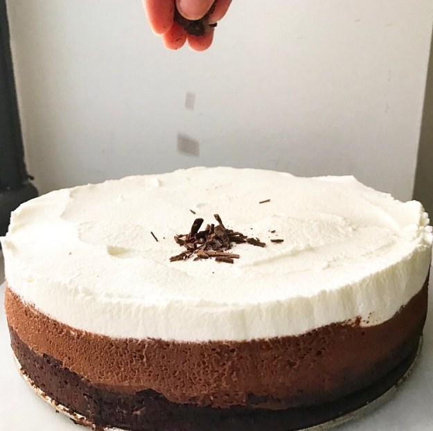 Chocolate Mousse Cake {Grain-Free}