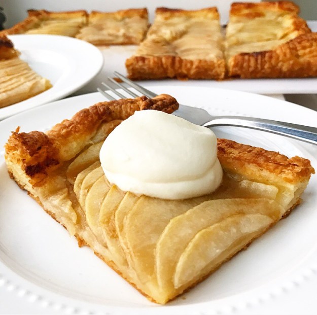 Maple Pear Tart