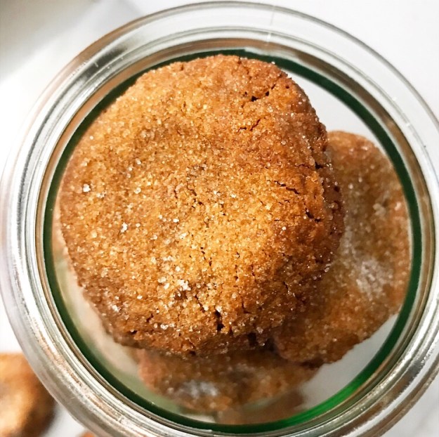 Cashew Butter Ginger Cookies {Vegan & Gluten-Free}