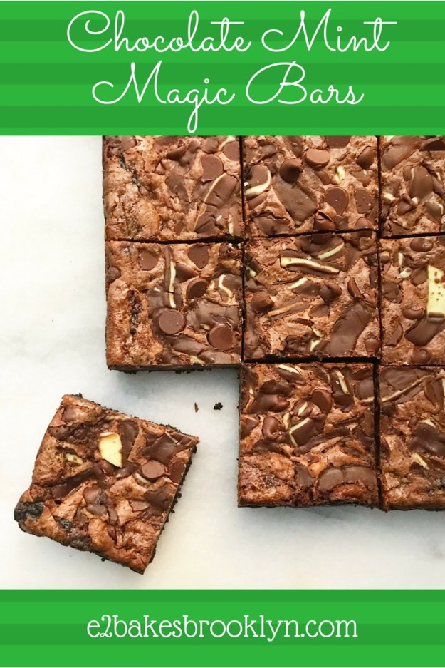 Chocolate Mint Magic Bars