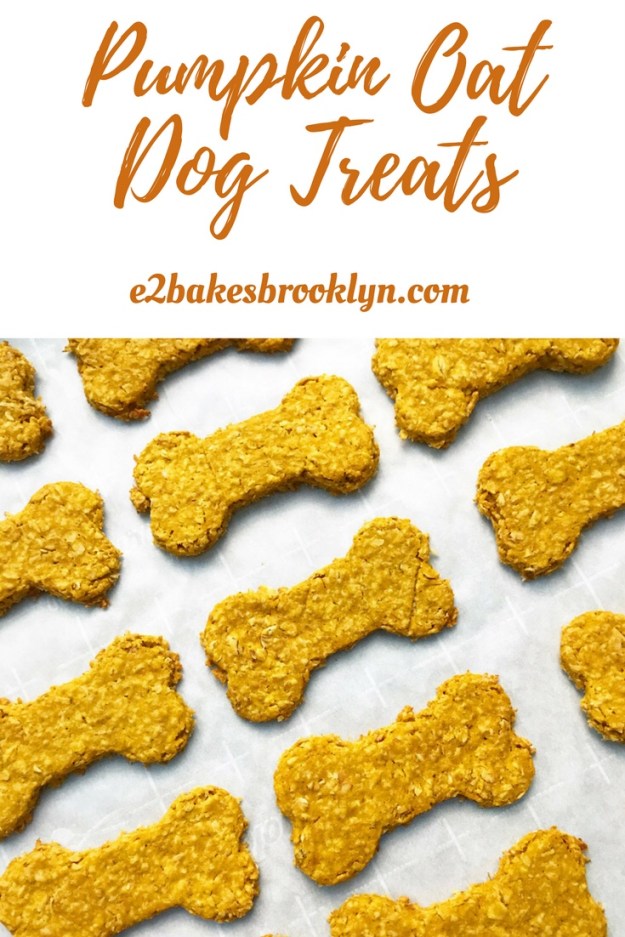 Pumpkin Oat Dog Treats