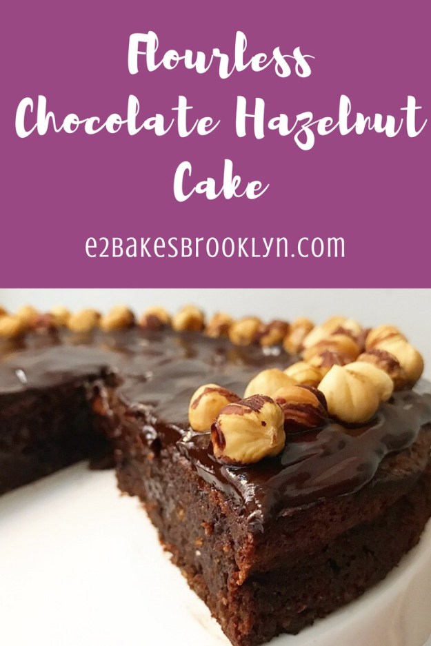 Flourless Chocolate Hazelnut Cake