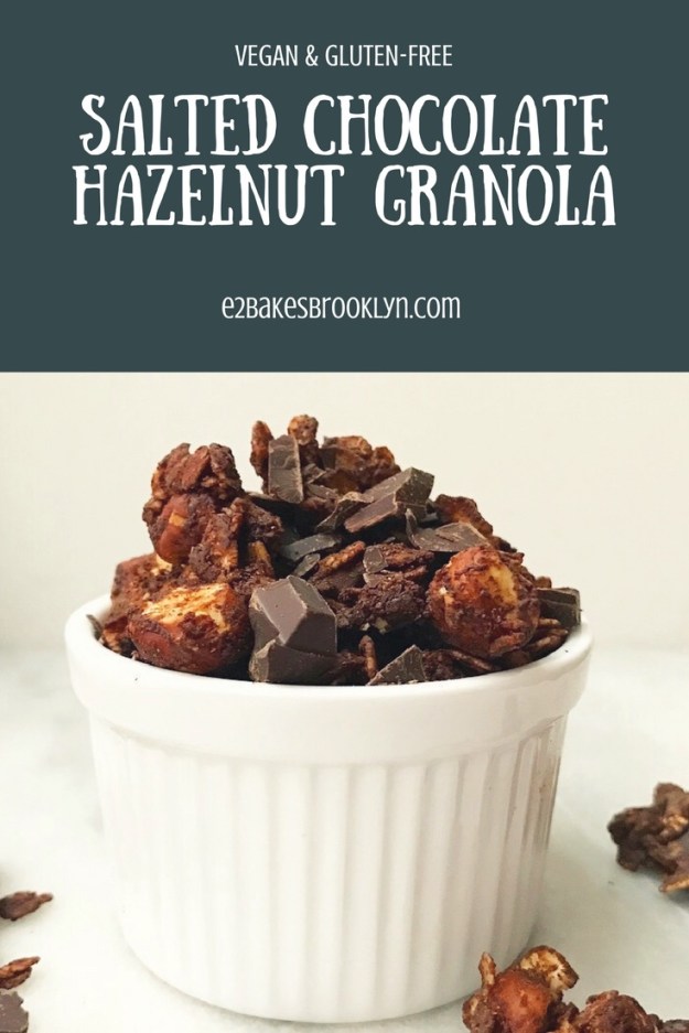 Salted Chocolate Hazelnut Granola
