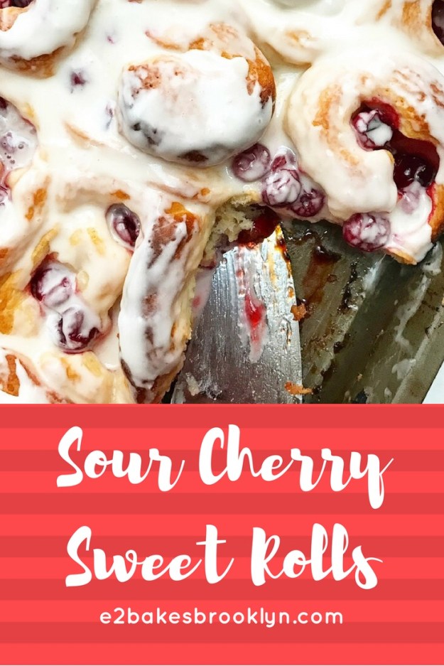 Sour Cherry Sweet Rolls